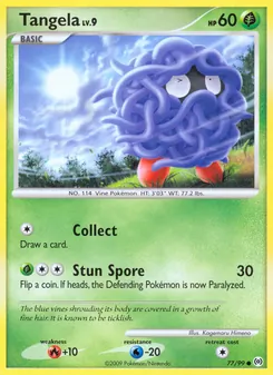 Tangela, Karte 77 aus Arceus