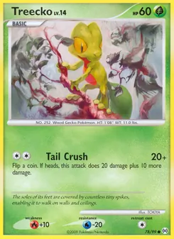 Geckarbor, Karte 78 aus Arceus