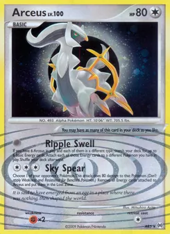 Arceus, Karte AR5 aus Arceus