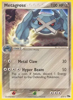 Metagross, Karte 2 aus POP Serie 1