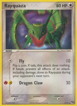 Rayquaza, Karte 3 aus POP Serie 1