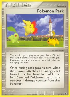 Pokémon Park*, Karte 10 aus POP Serie 2