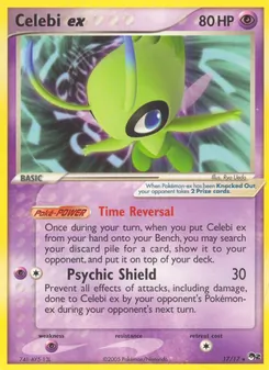 Celebi-ex, Karte 17 aus POP Serie 2