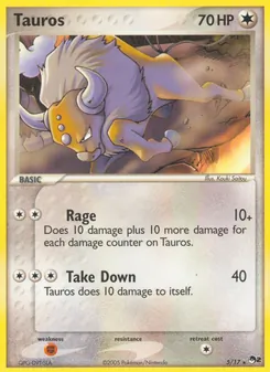 Tauros, Karte 5 aus POP Serie 2