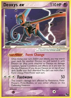 Deoxys-ex, Karte 17 aus POP Serie 4