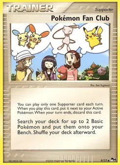 Pokémon Fan Club, Karte 9 aus POP Serie 4