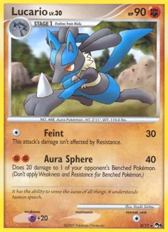 Lucario, Karte 2 aus POP Series 6