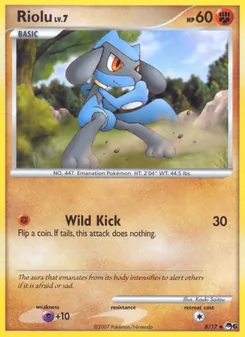 Riolu, Karte 8 aus POP Series 6