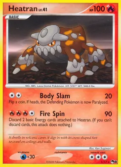 Heatran, Karte 1 aus POP Series 8
