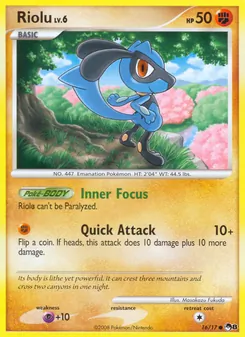 Riolu, Karte 16 aus POP Series 8