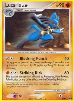 Lucario, Karte 2 aus POP Series 8