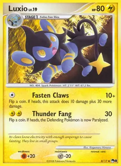 Luxio, Karte 8 aus POP Series 8