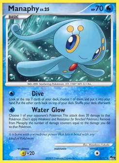 Manaphy, Karte 2 aus POP Serie 9