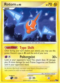 Rotom, Karte 5 aus POP Serie 9