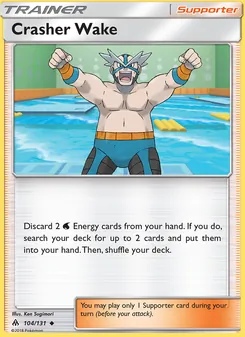 Crasher Wake, card 104 from Forbidden Light