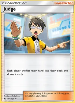 Judge, card 108 from Forbidden Light