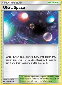 Ultra Space, card 115 from Forbidden Light