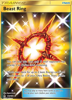 Beast Ring, card 141 from Forbidden Light