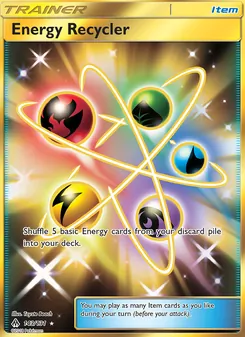 Energy Recycler, card 143 from Forbidden Light