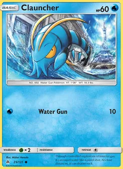 Clauncher, card 25 from Forbidden Light