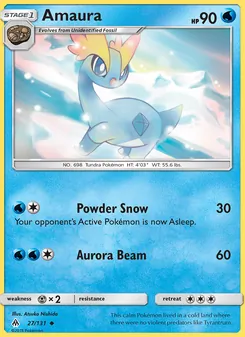 Amaura, card 27 from Forbidden Light
