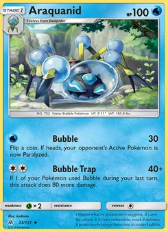 Araquanid, card 33 from Forbidden Light