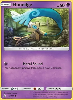 Honedge, card 47 from Forbidden Light