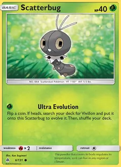 Scatterbug, card 6 from Forbidden Light