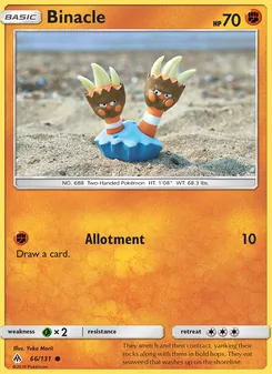 Binacle, card 66 from Forbidden Light