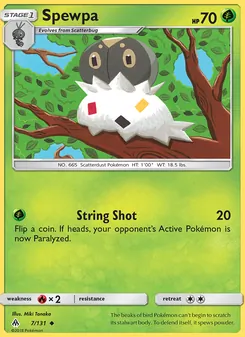 Spewpa, card 7 from Forbidden Light
