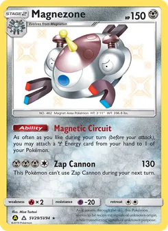 Magnezone, Karte SV29 aus Verborgenes Schicksal Glitzer-Tresor
