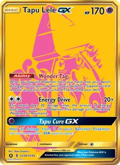 Kapu-Fala-GX, Karte SV94 aus Verborgenes Schicksal Glitzer-Tresor