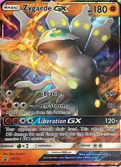 Zygarde GX, Karte SM122 aus SM Promokarten