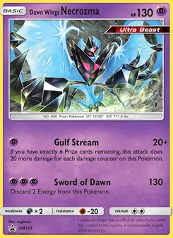 Morgenschwingen-Necrozma, Karte SM123 aus SM Promokarten