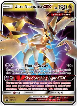 Ultra-Necrozma GX, Karte SM126 aus SM Promokarten