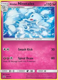 Alola Vulnona, Karte SM128 aus SM Promokarten