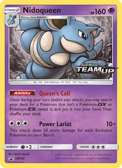 Nidoqueen, Karte SM160 aus SM Promokarten