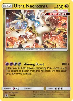 Ultra-Necrozma, Karte SM165 aus SM Promokarten