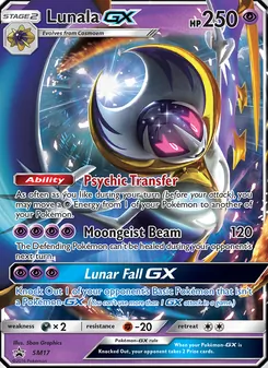 Lunala GX, Karte SM17 aus SM Promokarten