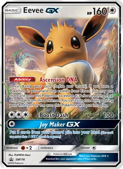 Evoli GX, Karte SM176 aus SM Promokarten