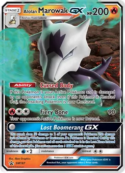 Alola-Knogga GX, Karte SM187 aus SM Promokarten