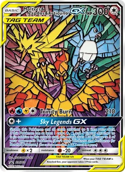 Lavados & Zapdos & Arktos GX, Karte SM210 aus SM Promokarten