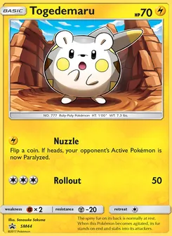 Togedemaru, Karte SM44 aus SM Promokarten