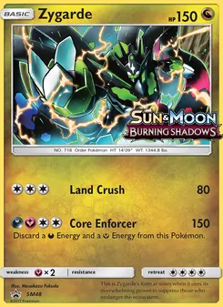 Zygarde, Karte SM48 aus SM Promokarten