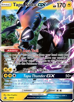 Kapu-Riki GX, Karte SM50 aus SM Promokarten