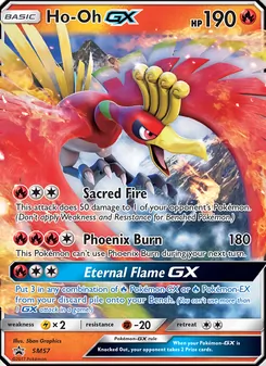 Ho-Oh GX, Karte SM57 aus SM Promokarten