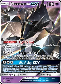 Necrozma GX, Karte SM58 aus SM Promokarten