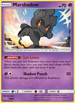 Marshadow, Karte SM85 aus SM Promokarten