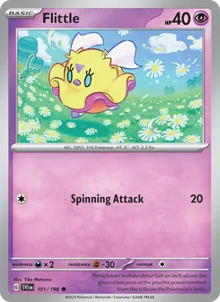 Flittle, card 101 from Scarlet & Violet