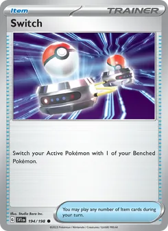 Switch, card 194 from Scarlet & Violet